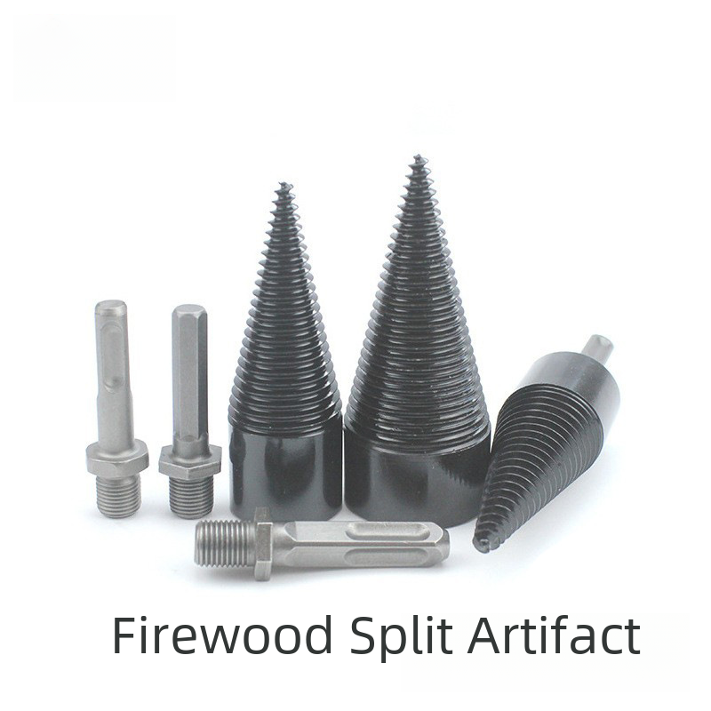 Wansiforce Wood Splitting Drill, Electric Hammer Impact Drill, Wood Splitting Tool, Splitting Drill Bit