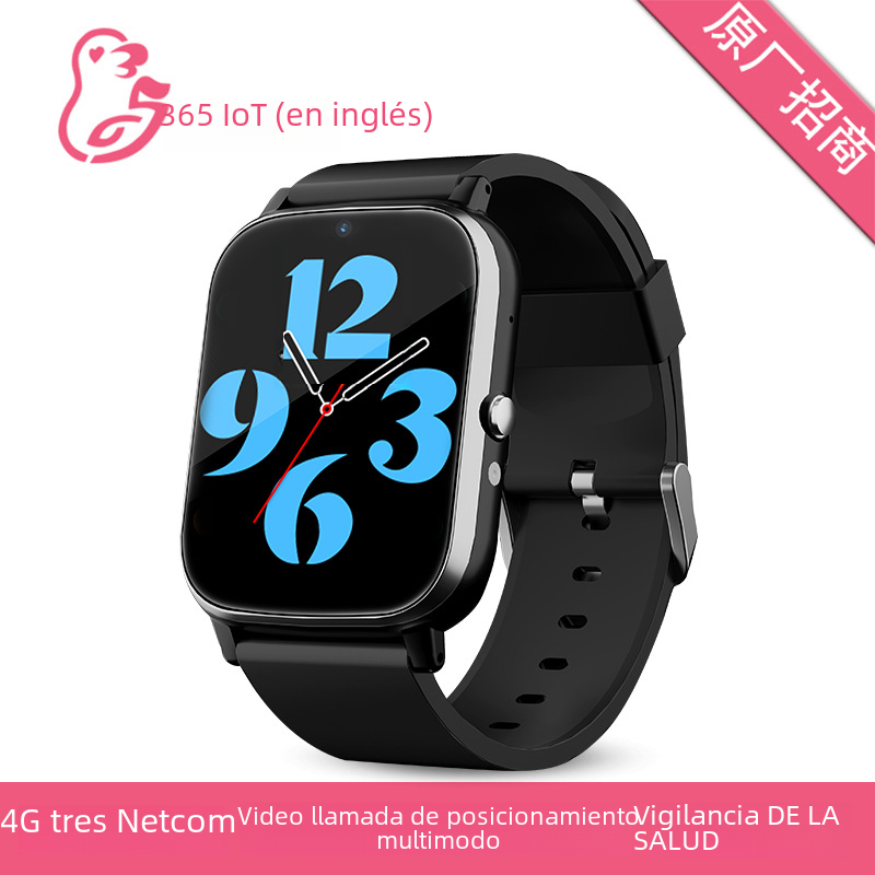 FA91S fábrica directa de posicionamiento inteligente 4G reloj del teléfono para los ancianos SOS Alarma Frecuencia Cardíaca cuerpo Cross-Border Watch