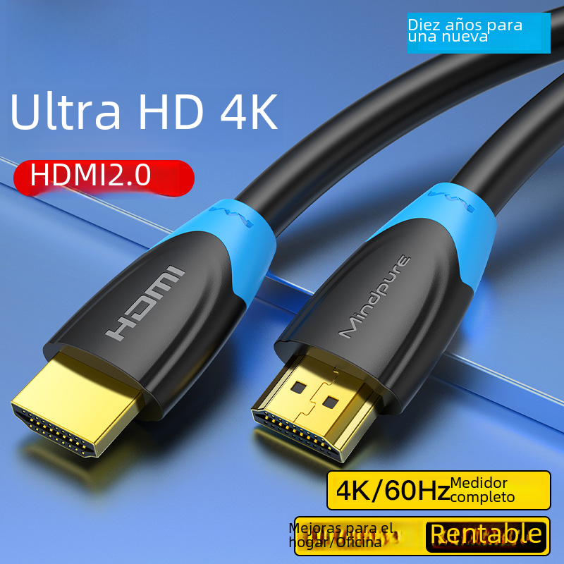 Luxun hdmi línea HD versión 2.0 decodificador de 1,5 m monitor 4k60hz video ultra claro cable de 10 m
