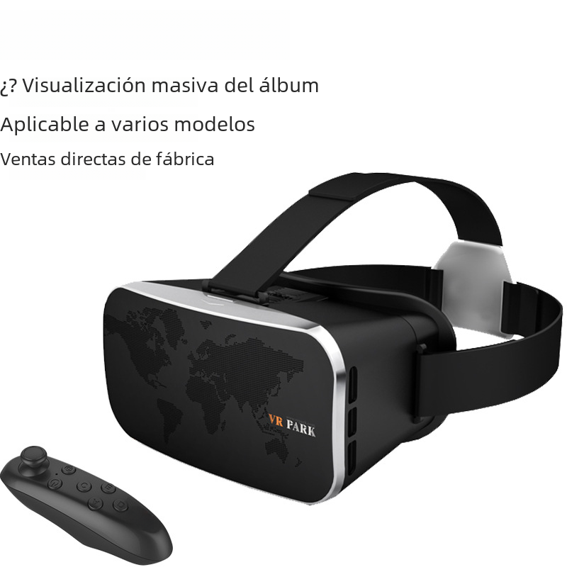 Nueva VR gafas de realidad virtual transfronteriza Parque casco caja descuento panorámica juego película generación VR gafas