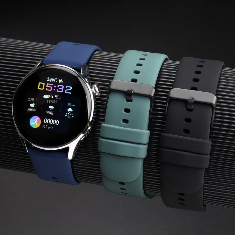 20/22 ミリメートルソリッドカラーのシリコン時計ストラップ Huawei 社 Gt2 Watch3 腕時計デジタルコンピュータスマートウォッチストラップと互換性|undefined