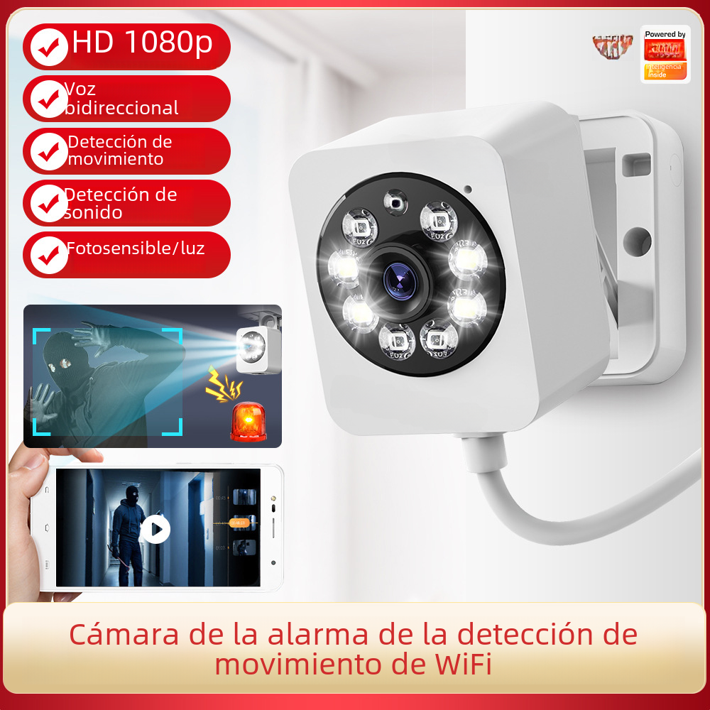 Graffiti hogar inteligente seguridad Cuerpo Humano monitoreo 1080 HD remoto intercomunicador voz inalámbrica WiFi Cámara