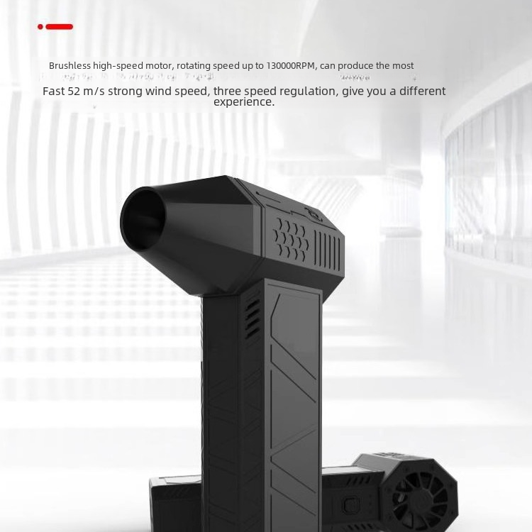 Storm fan brushless turbo fan violent fan handheld outdoor dust removal powerful hair dryer