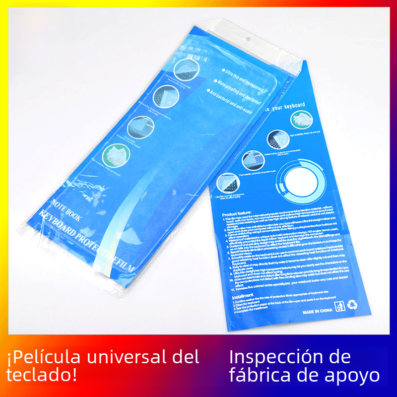 Película protectora Universal para teclado de ordenador portátil, cubierta protectora de silicona para teclado de escritorio de 14 pulgadas y 15, almohadilla transparente a prueba de polvo