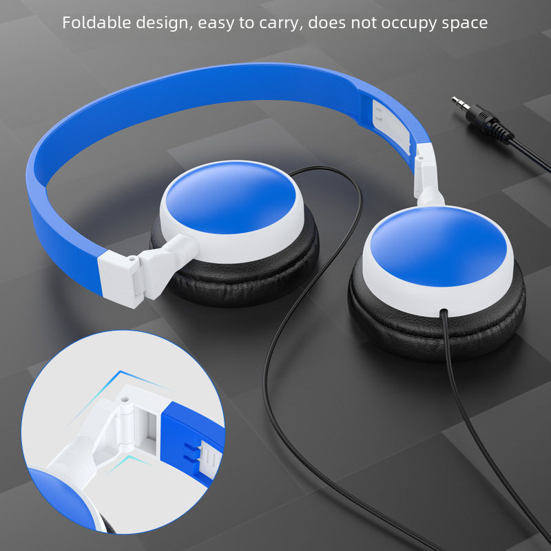 Wholesale headphones cross-border new electronic keyboard headphones wired headphones computer office online class training headphones