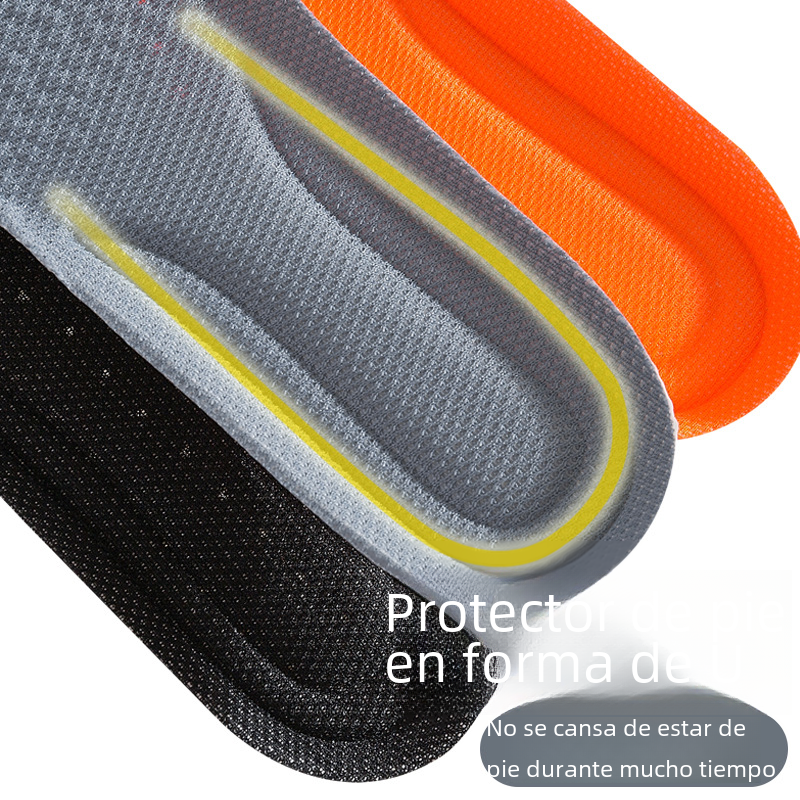 Látex deportes desodorante entrenamiento militar al aire libre amortiguador fábrica en stock por mayor caca sensación primavera y otoño plantilla