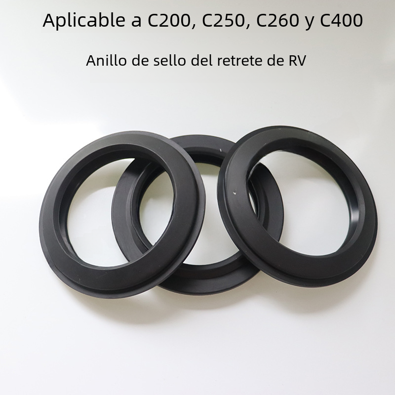 Reemplazar THETFORD caja inodoro tanque de agua anillo de sello anillo de goma RV accesorios en forma de labio almohadilla de goma C2C3