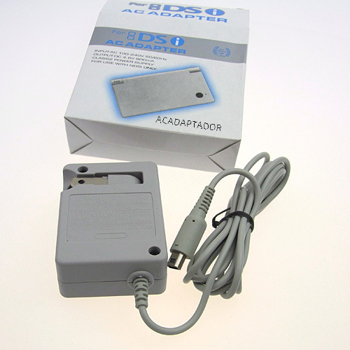3DS cargador estándar americano gris NDSI FIRECOW neutral nueva fuente de alimentación 3DS nuevo adaptador 3DSLL