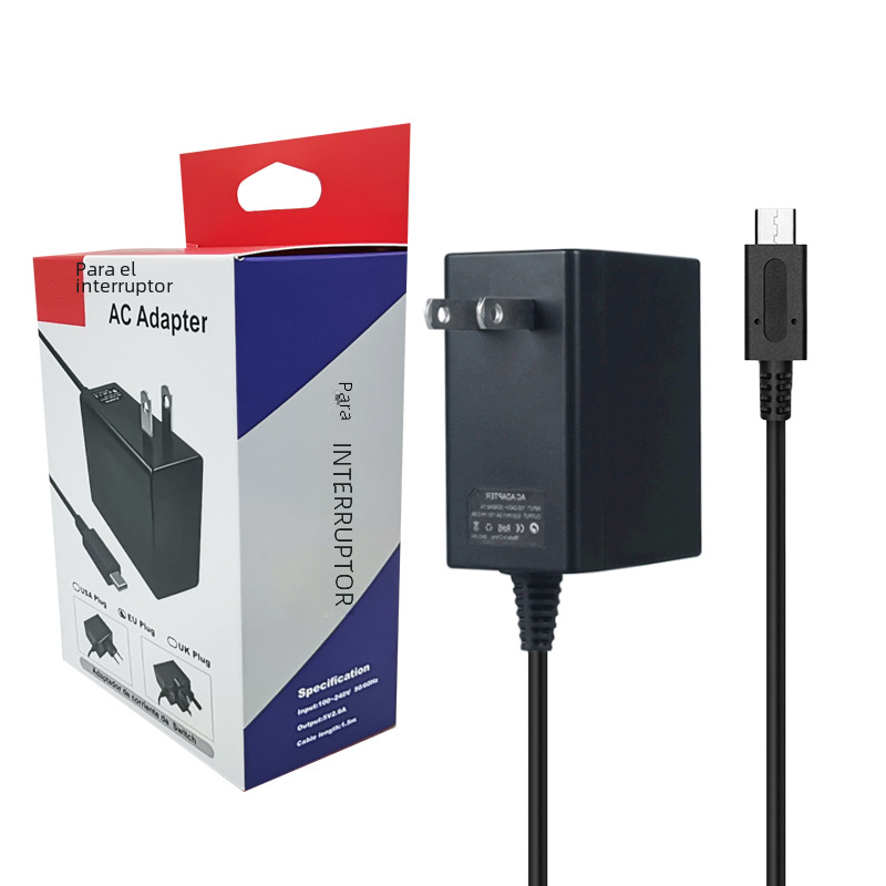 Nintendo interruptor Lite cargador OLED juego anfitrión cargador de carga directa firelow adaptador