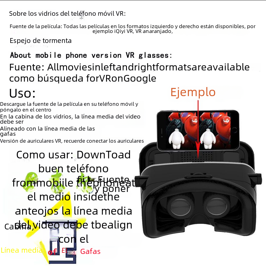 BOBOVRZ6 Xiaozhai Bluetooth VR gafas auricular inalámbrico casco integrado 3D Realidad Virtual espejo mágico ventas directas de la fábrica