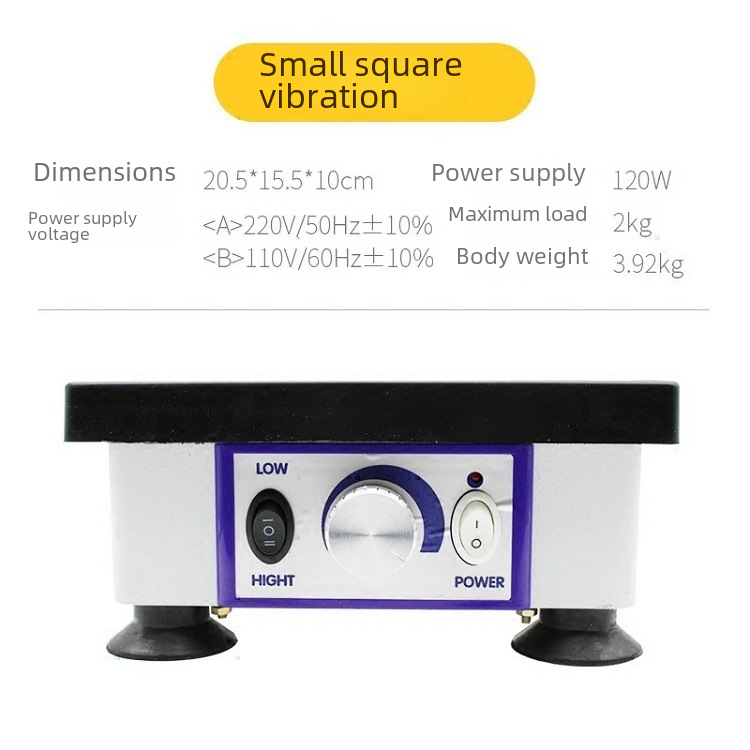 Dental technology worker equipment oscillator gypsum oscillator golden square oscillator gypsum shaker high power oscillator 