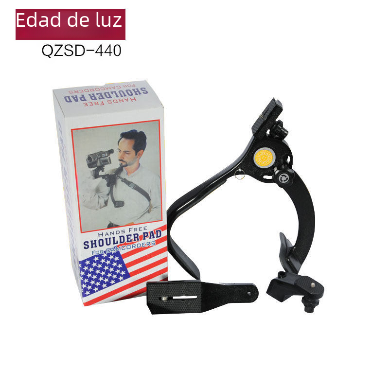 Directo de fábrica luz BKQ-440 soporte de hombro de la Cámara DV cámara estable soporte de la videocámara soporte de hombro