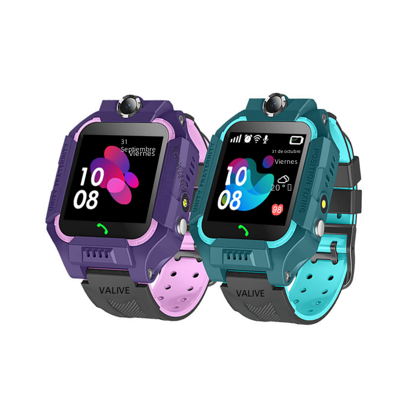 En stock fuente Q19 táctil Foto fase Z6F impermeable cinco generaciones de seis generaciones regalo reloj de posicionamiento inteligente para niños