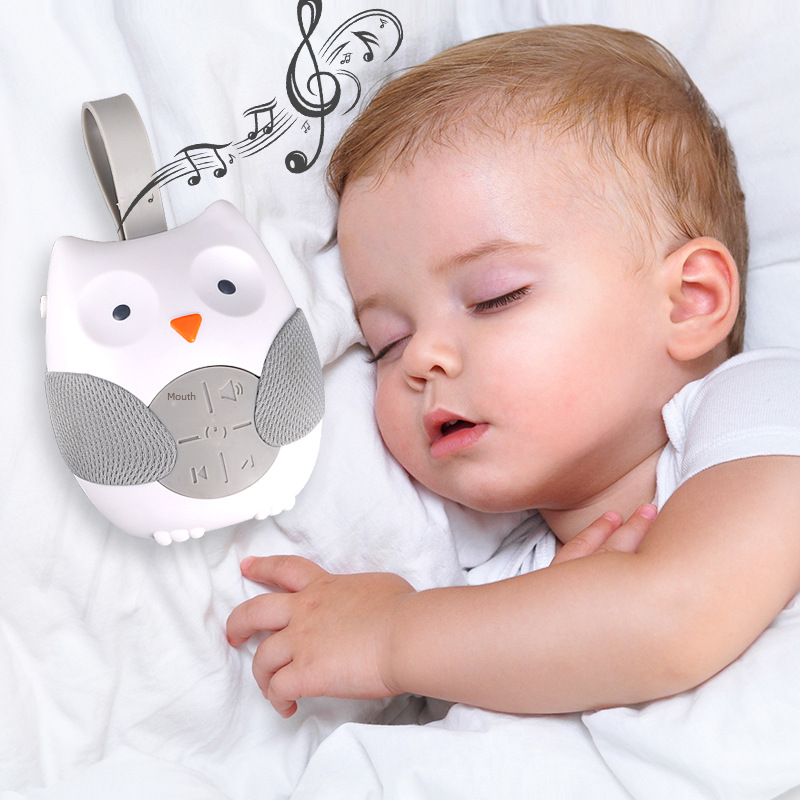 Baby Soothing Sleep Music Player Owl Toy for 0-3 Year Olds