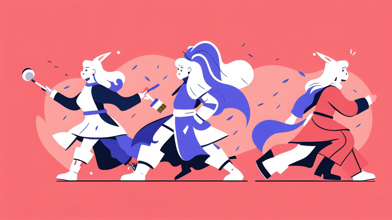 Triboots shoes with vibrant dancing characters in a playful, colorful scene.
