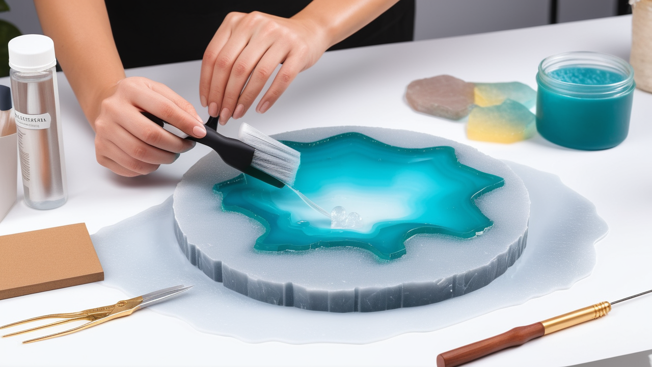 resin tray