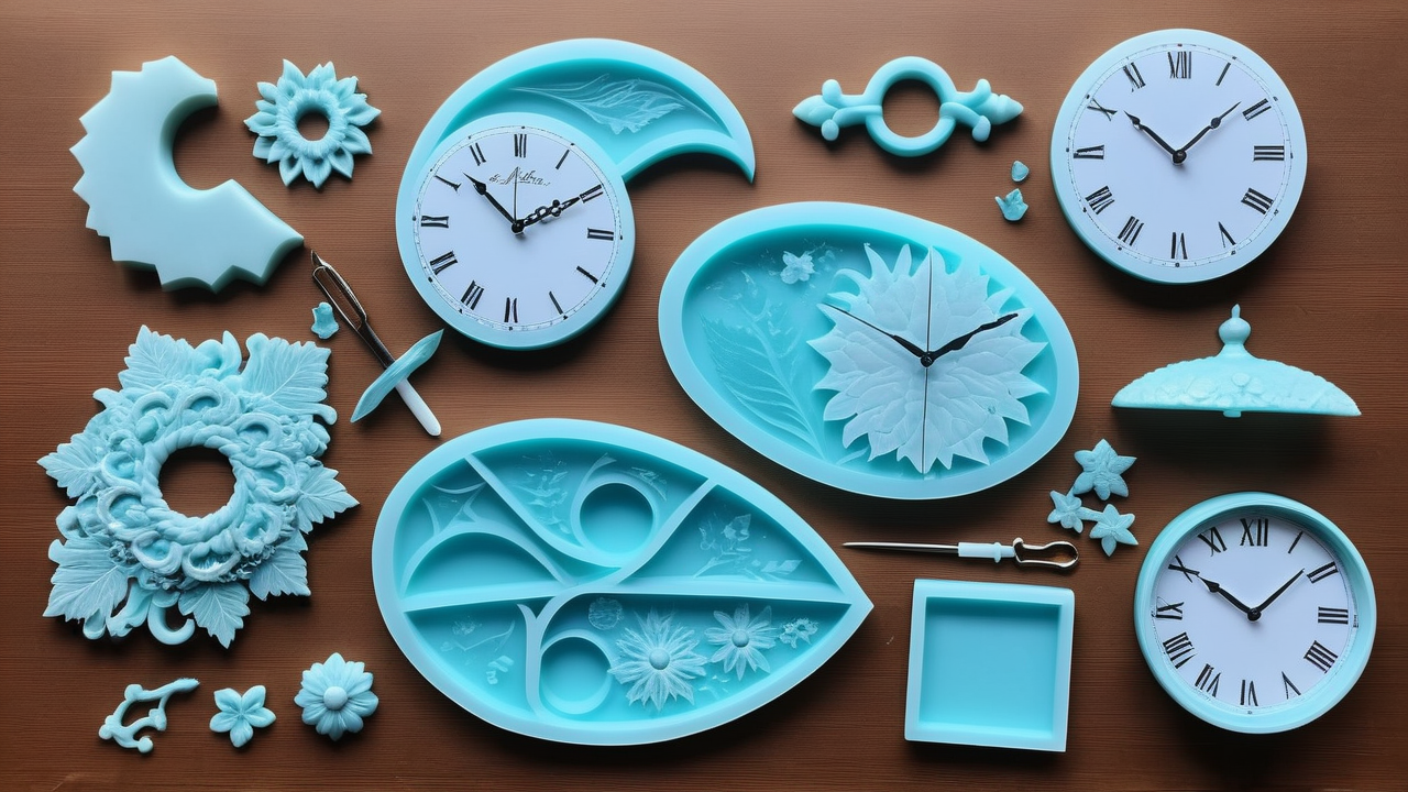resin clock mold