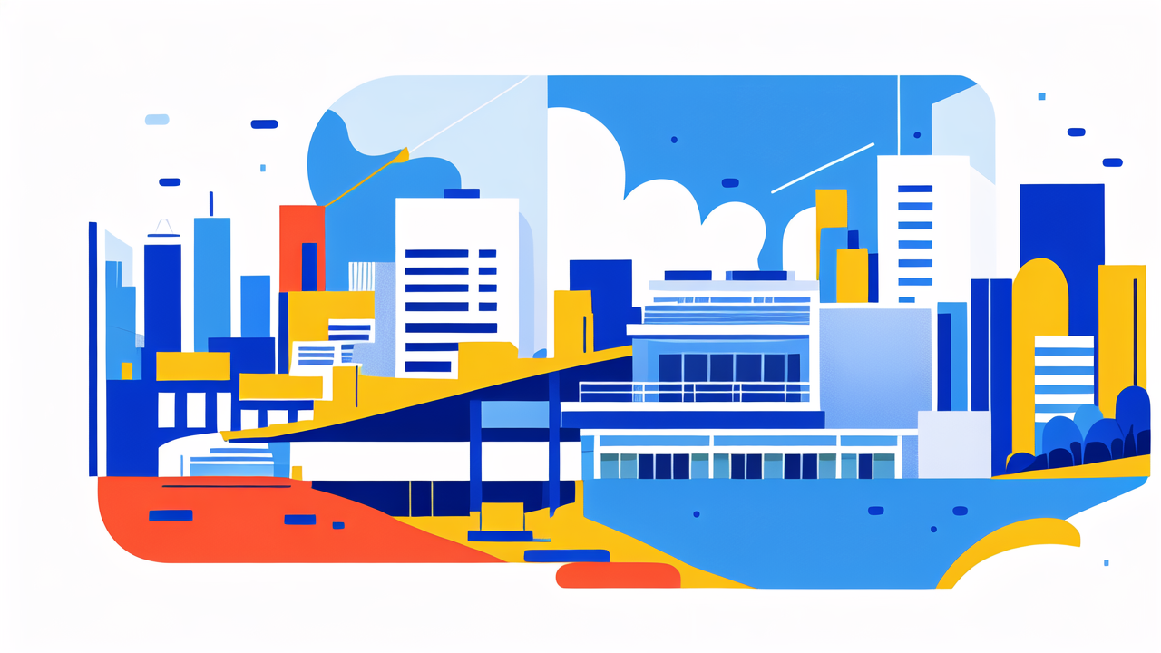 Vibrant cityscape illustration showcasing Urban Fashion Art and dynamic streetwear.