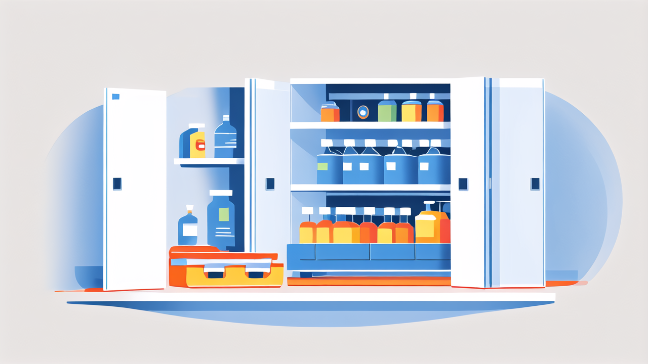fireproof storage cabinet for chemicals