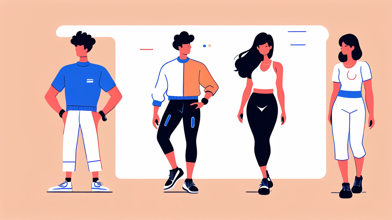 fashion smartwatch, Blue and white high-top sneakers on pink, emphasizing bold style and contrast.