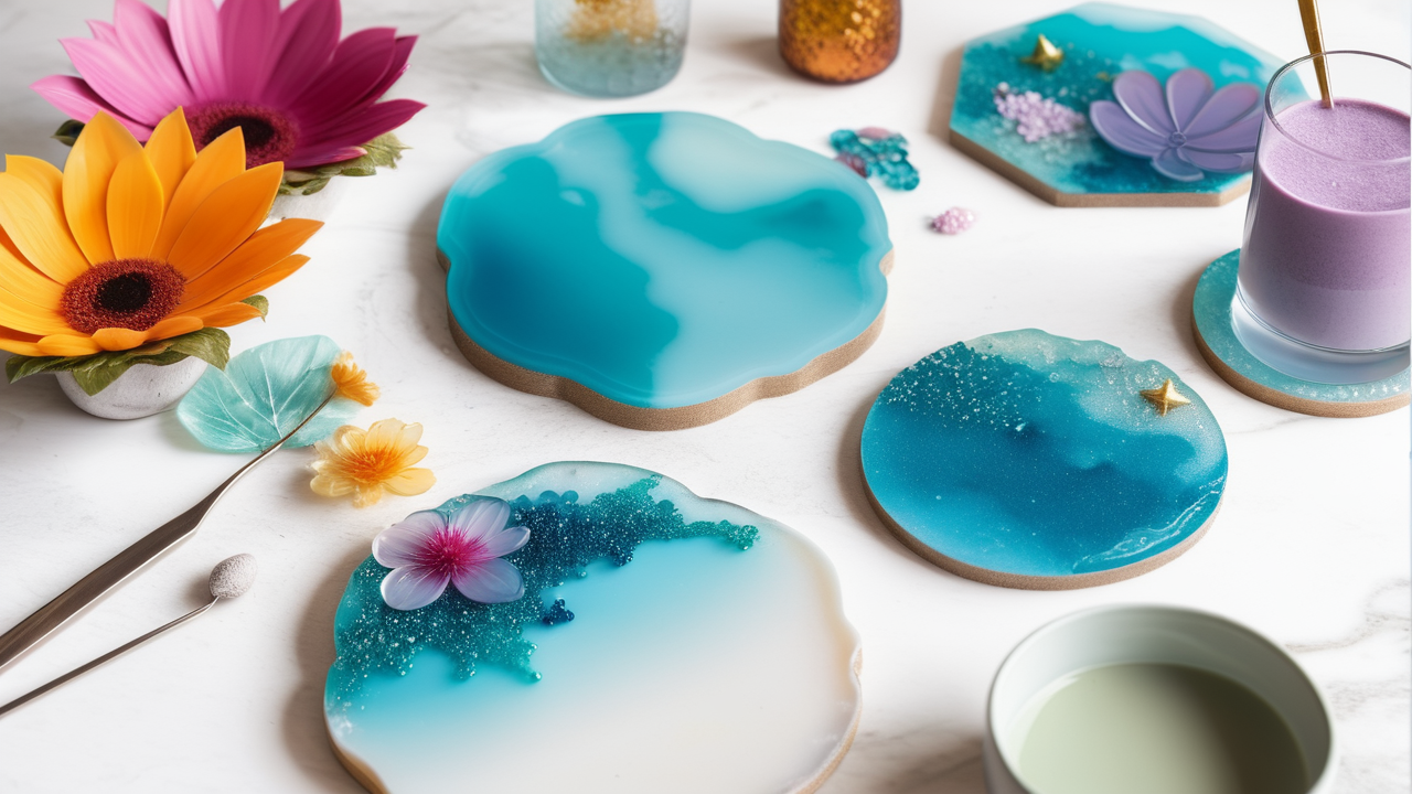 resin molds for coasters