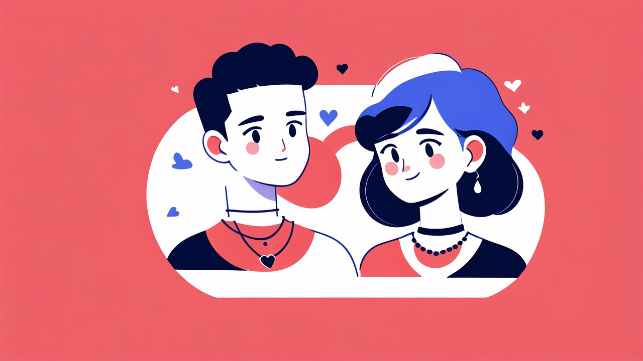 couples necklaces