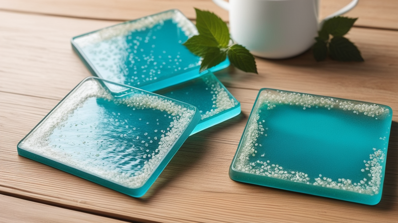 resin coaster molds