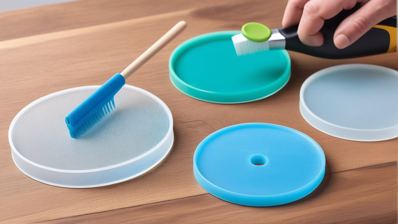 resin coaster molds