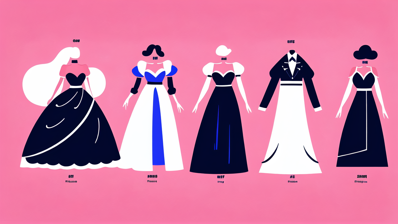 aesthetic evening gown