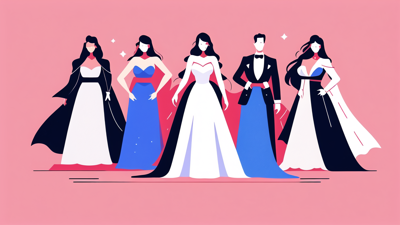 cape prom dress