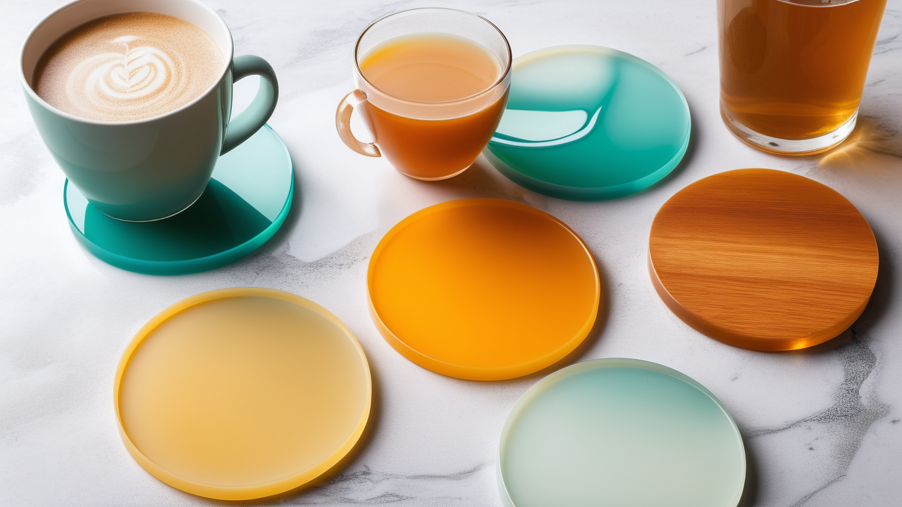 resin coaster molds